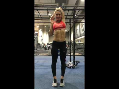 Shoulders and arm stretch with b.