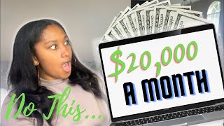 Make Money Online $20,000 A Month With THIS ONE Passive Income Idea | Little to No Money Needed