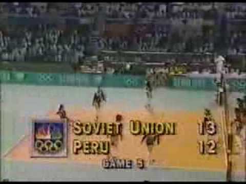 PERU VS USSR SEOUL 88  (Irina Parkhomchuk)