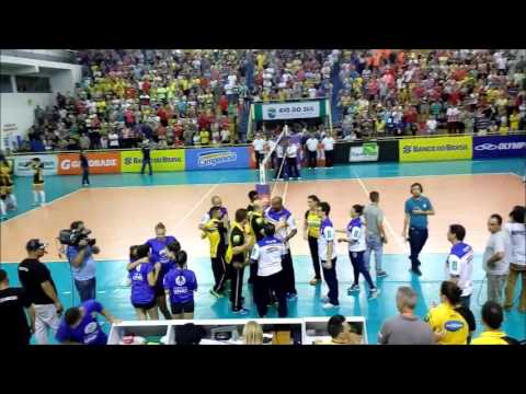 Pontos finais de Rio do Sul na Superliga (15/16) e homenagem do torcedor