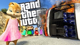 ALVIN AND THE CHIPMUNKS ROAD TRIP MOD w/ THE CHIPETTES (GTA 5 PC Mods Gameplay)