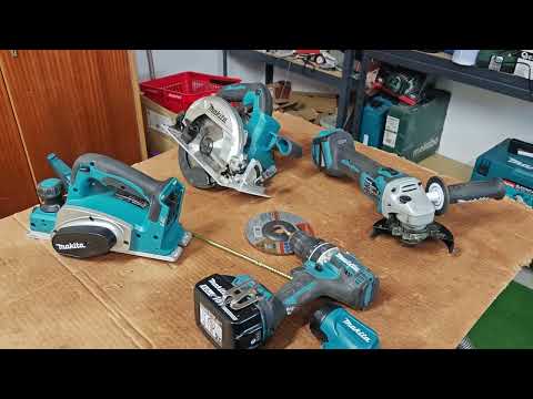 Makita akkus kézi szerszámgépeim véleményezése DHP 484/DHS661/DKP180Z/DGA513
