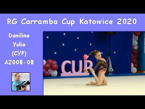Danilina Yulia (CYP) - A2008 08 - RG Carramba Cup 2020