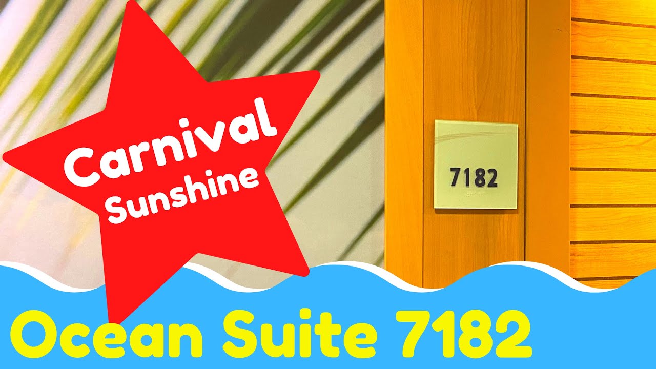 Carnival Sunshine - Cabin 7182 - Video 1