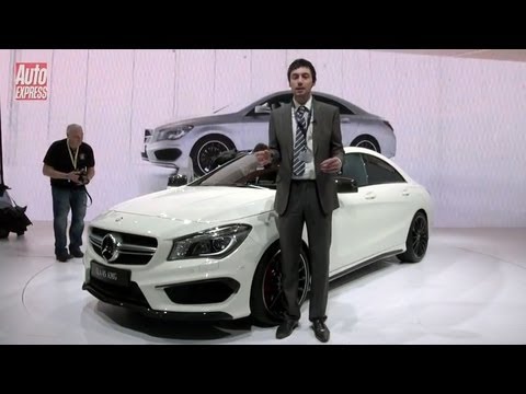 Mercedes CLA 45 AMG at the 2013 New York Motor Show - Auto Express