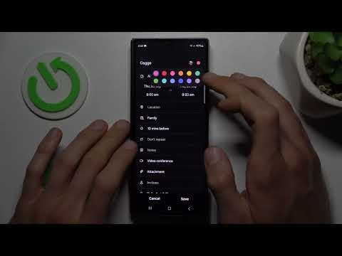 How to Add Event to Calendar on SAMSUNG Galaxy Z Fold 6 – Google Calendar
