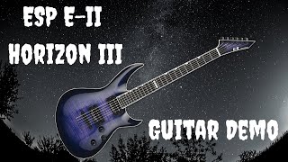 Video thumbnail for ESP E-II Horizon III by nelsonmann