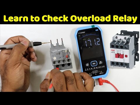 Check Contactor and Overload Relay with Multimeter | NO NC Contact | The Electrical Guy