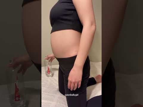 Chugging soda until I look pregnant