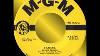 FRANKIE, Connie Francis, MGM #12793  1959