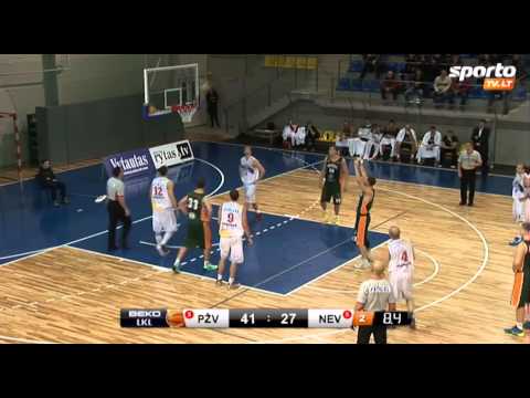 SportoTV.lt: LKL „Pieno žvaigždės" - „Nevėžis" 2013-01-07