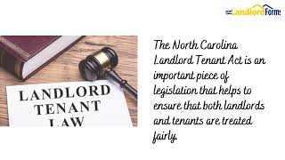 Learn The Benefits Of A Landlord-Tenant Law In North Carolina