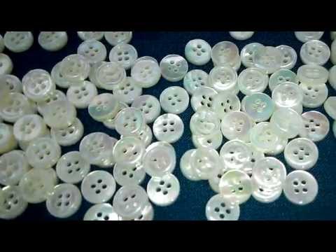 Mother of pearl buttons
