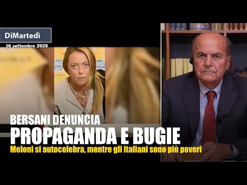 Pierluigi Bersani smonta il “clima d’odio” inventato dalla destra