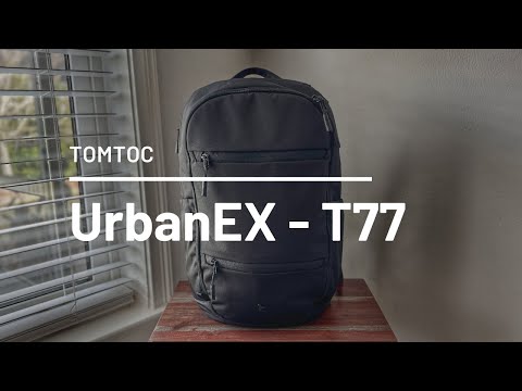 Best Minimal Travel Pack for Most People? Tomtoc UrbanEX - T77 Laptop Backpack Review