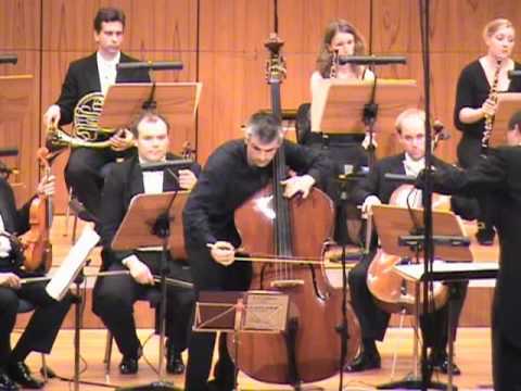 Capuzzi: double bass concerto (1st mov.) - Božo Paradžik (double bass), SWDKO/Sebastian Tewinkel