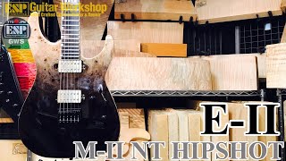 Video thumbnail for 【試奏動画】E-II / M-II NT HIPSHOT Black Natural Fade by ESP Guitar Workshop
