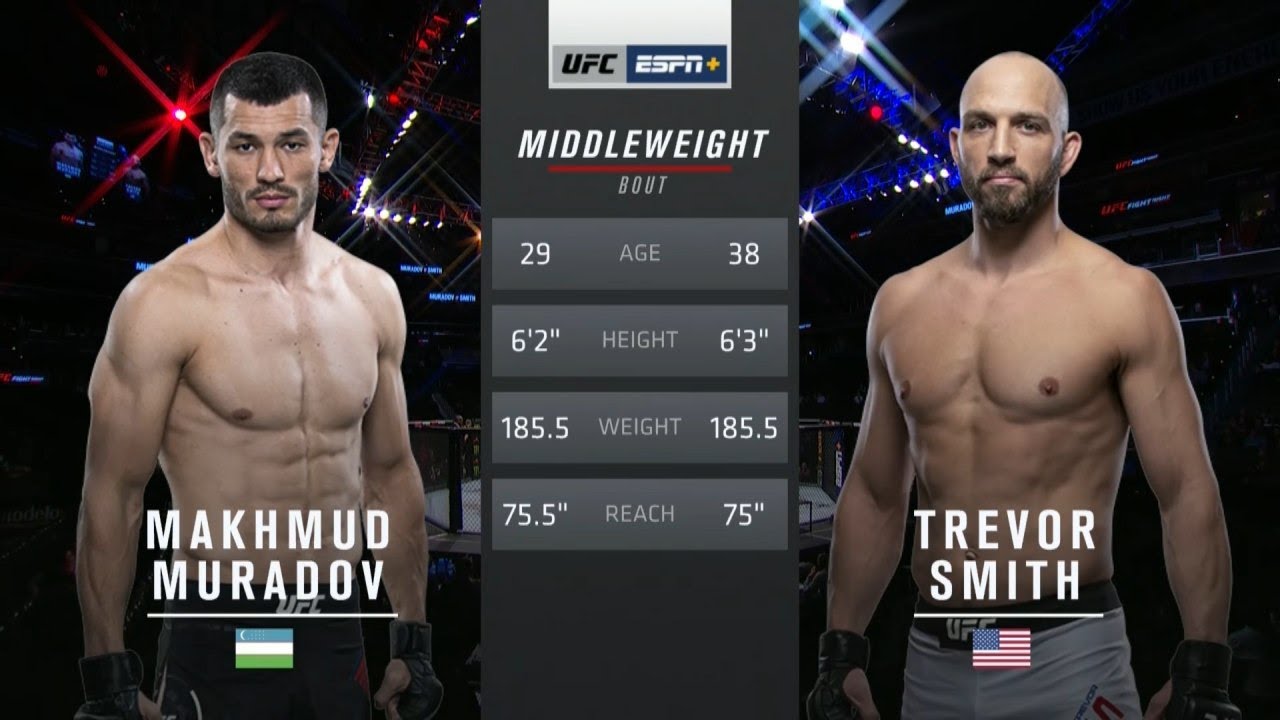 Mahmud Murodov vs Trevor Smit