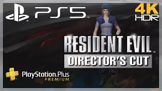 [4K/HDR] Resident Evil : Director's Cut / Playstation 5 Gameplay (via PS Plus Premium)