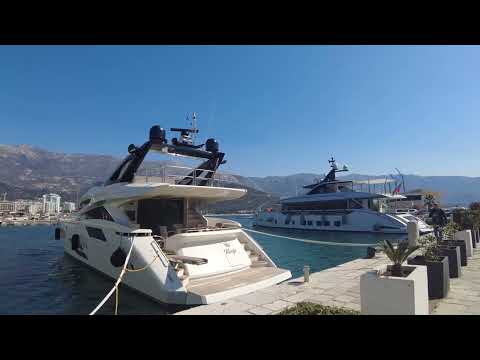 Montenegro: Budva walking tour 4K.