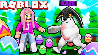 Kate became the EVIL BUNNY for 650 Robux!  Roblox: