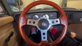 1980 MG MGB Roadster Limited Edition Cold Start