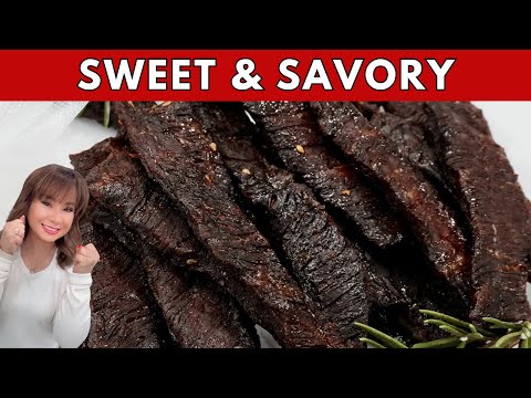 Homemade Sweet Teriyaki Beef Jerky | Simple and Flavorful