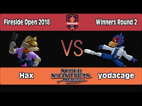 Fireside Open 2018: Hax (Fox) Vs. yodacage (Falco) - WR2