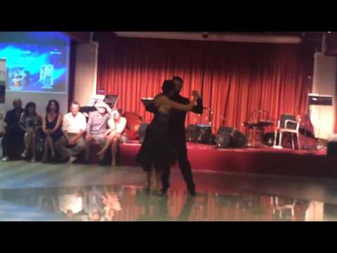  Fatima Vitale  and  Javier Rodriguez  are  dancing  at  Vitale Ravenna tango festival  in  2016