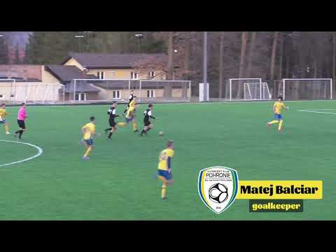 Matej Balciar - Goalkeeper FK Pohronie U17