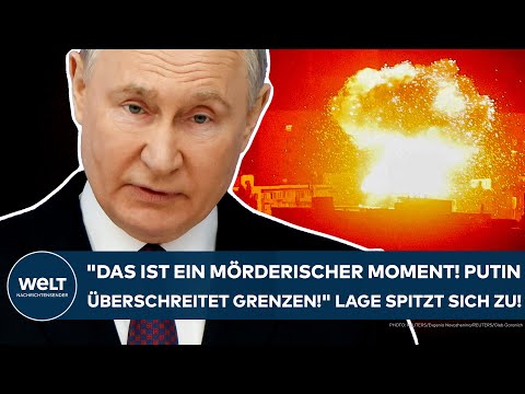 Video Thumbnail: UKRAINE-KRIEG: "Das ist ein mörderischer Moment! Putin überschreitet Grenzen!" Lage spitzt sich zu!