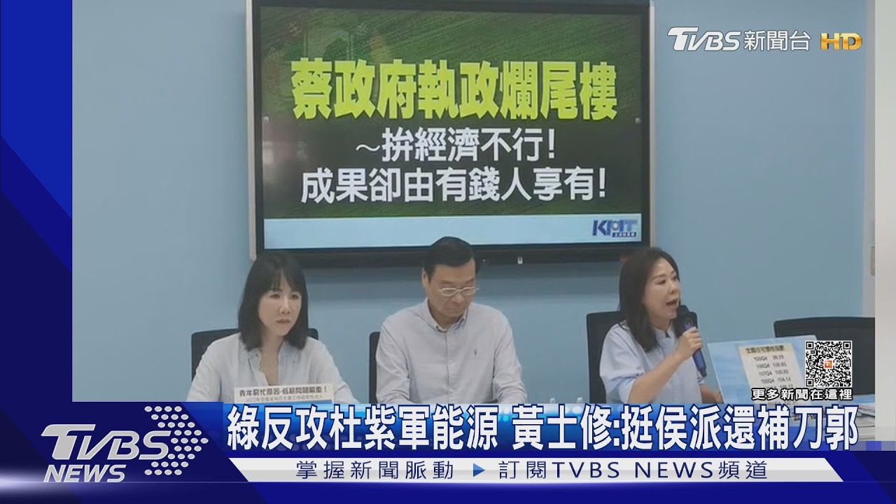 藍猛攻雲豹爭議 綠揭杜紫軍當「能源獨董」
