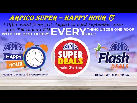 ARPICO SUPER – ⏰ HAPPY HOUR ⏰