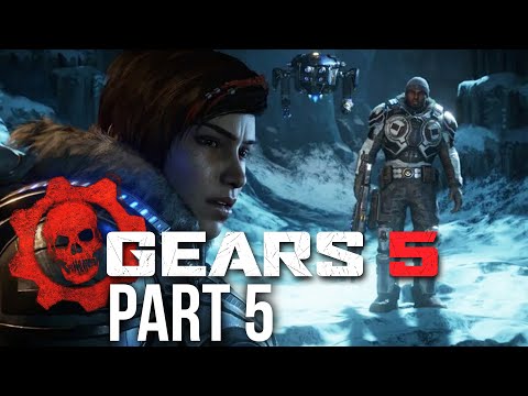 GEARS 5 Campaign Gameplay Walkthrough Part 5 - COMMS TOWERS (Gears of War 5) ACT 2
