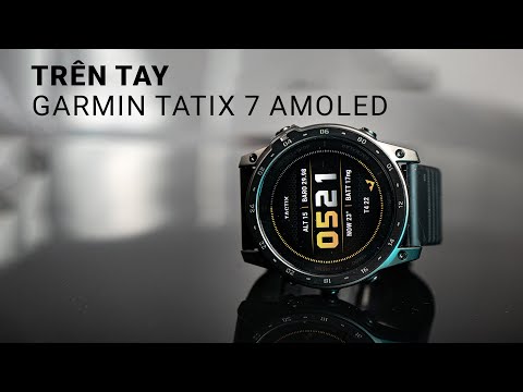 Trên tay nhanh Garmin Tactix 7 – AMOLED Edition