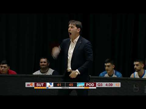 ABA League 2 2021/22 highlights, Round 7: Sutjeska - Podgorica (19.12.2021)
