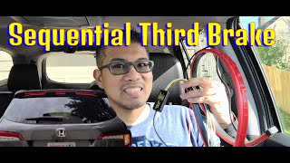 How To Install A Third Brake Light LED Strip | High Mount Third Brake
