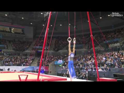 Joe Fraser GOLD Rings 2017 British Gymnastics Championships Men's Senior All Around