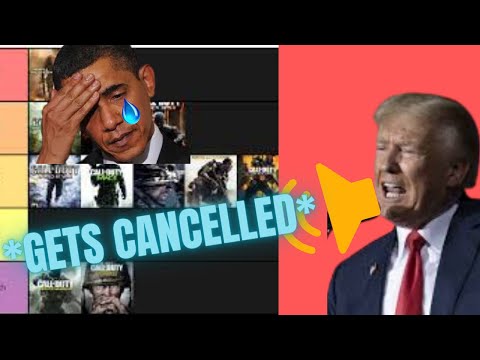 Presidents Fail Again To Make A Proper Cod Tier List