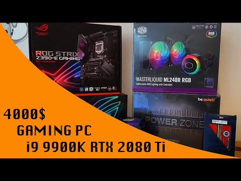 $4000 Gaming PC Build - i9 9900K RTX 2080 Ti (TimeLapse)