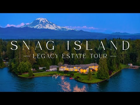 Explore A Legacy Snag Island Estate on Lake Tapps, WA