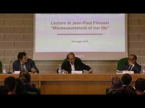 Lecture di Jean-Paul Fitoussi “Mismeasurement of our lives”