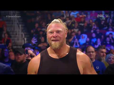 Brock Lesnar Destroys Roman Reigns & SmackDown Superstars - WWE Smackdown 10/22/21 (Full Segment)