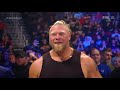Brock Lesnar Destroys Roman Reigns SmackDown Superstars WWE Smackdown 10 22 21 Full Segment