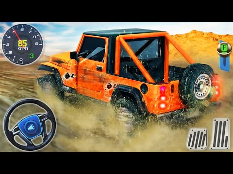 4x4 Off Road Rally Jeep Driving - SUV Prado Mountain Hill Climb Simulator - Android GamePlay