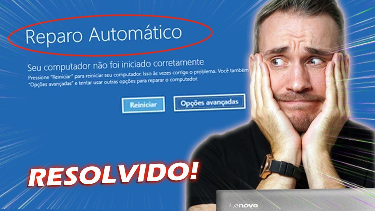 Reparo Automático Como Resolver W10 ou 11 [SOLUÇÃO]