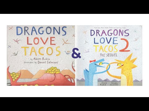 BOTH Dragons Love Tacos 1 and 2 - Books Read Aloud