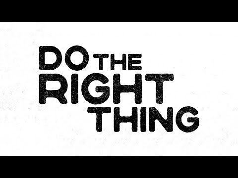 Radikal Guru & Marina P - Do The Right Thing (Lyrics Video)