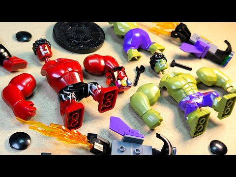 lego hulk | hulk vs red hulk | minifigures lego unofficial