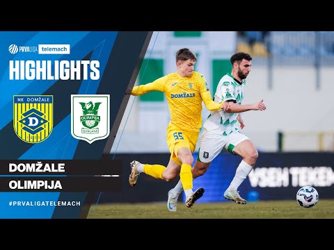 Domžale 3-1 Olimpija | 22. krog 2024/25 #PrvaLigaTelemach